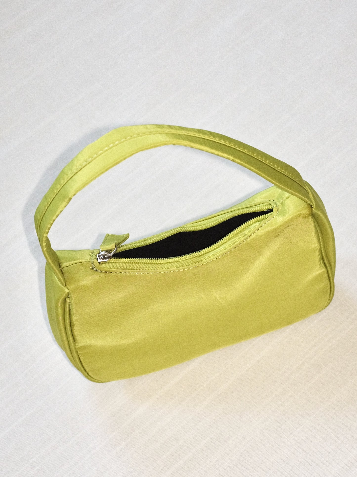 Chartreuse Nylon Purse