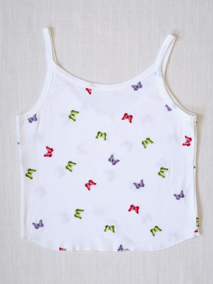 Vintage Liz Claiborne Butterfly Tank